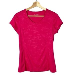 Tek Gear Hot Pink Short Sleeve Athletic Top S
